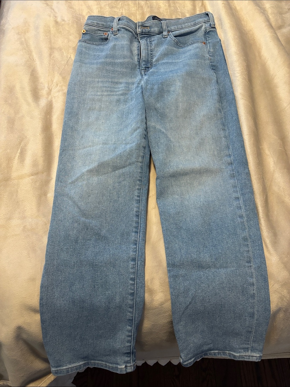 Petite J Crew Light Blue Stovepipe Jeans
